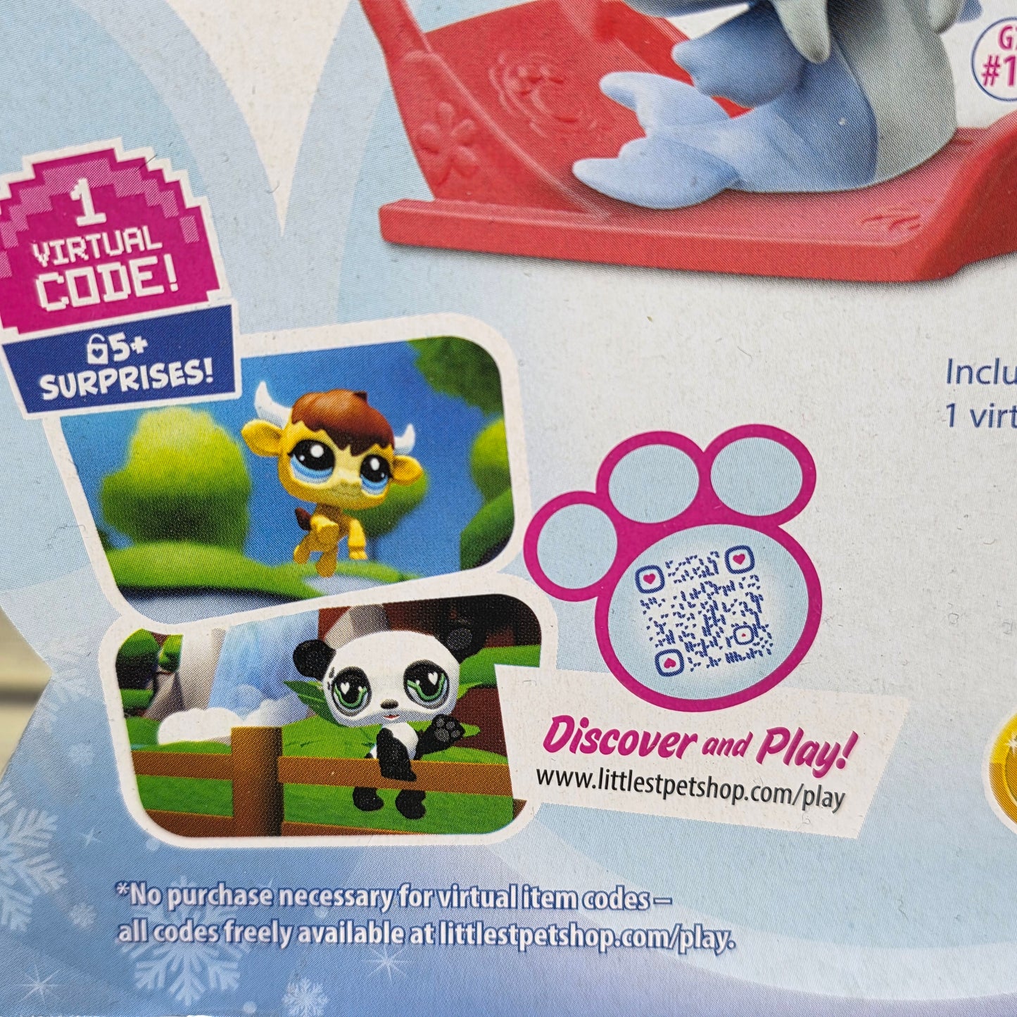 NIP New Littlest Pet Shop 2024 Generation 7 Winter Wonderland Figure 2-Pack