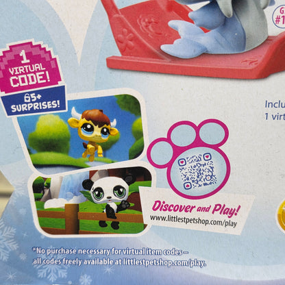 NIP New Littlest Pet Shop 2024 Generation 7 Winter Wonderland Figure 2-Pack