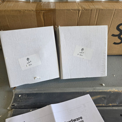 NIOB New Smart Standard Single Barn Door Hardware SDH-055-TS01-2R