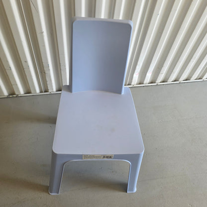 Set of 4 Resol Kids Chairs Dd Julieta by Joan Gaspar 009-09-7894 CWhimsical Blue