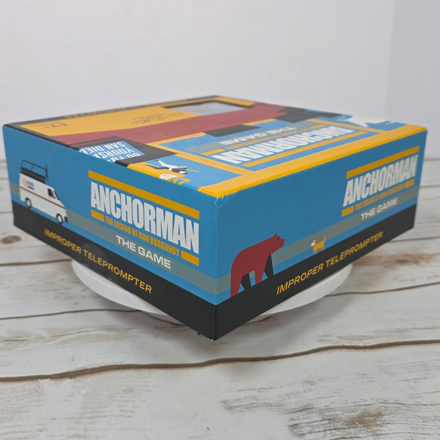 New Anchorman: The Legend of Ron Burgundy The Game Improper Teleprompter Sex Panther Timer