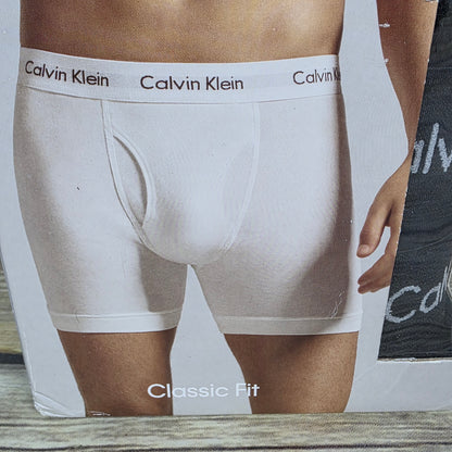 NIP New Calvin Klein Boxer Briefs 5 Pack Black Medium Cotton Stretch