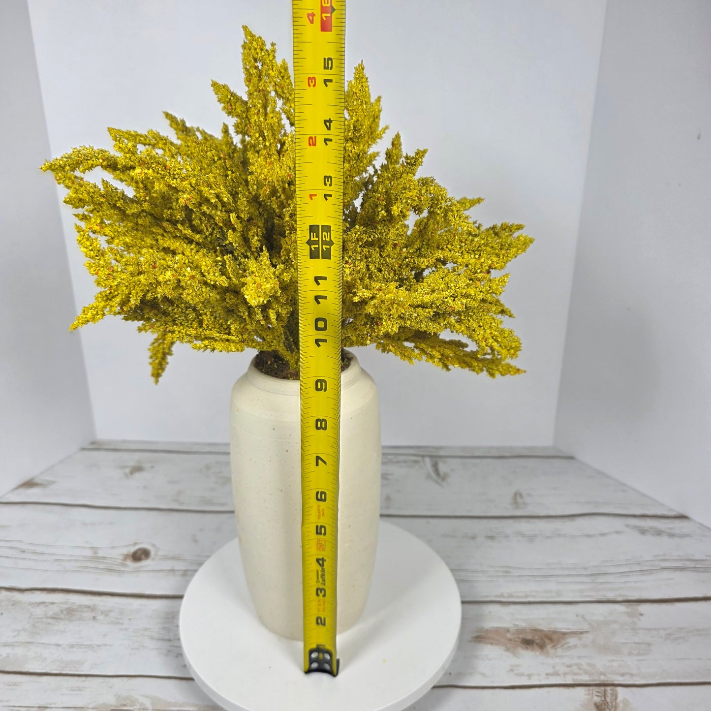 New Threshold Goldenrod Arrangement Yellow Gold Floral Vase