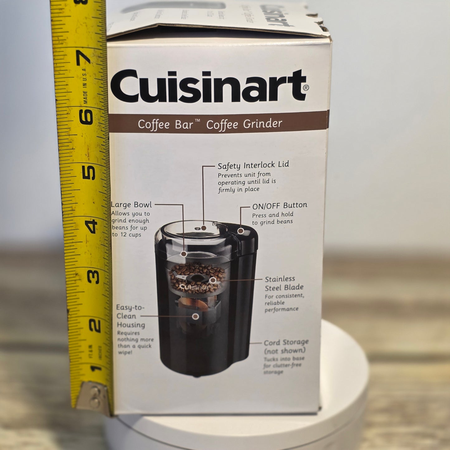 Cuisinart Coffee Bar Coffee Grinder Black DCG-20BKN