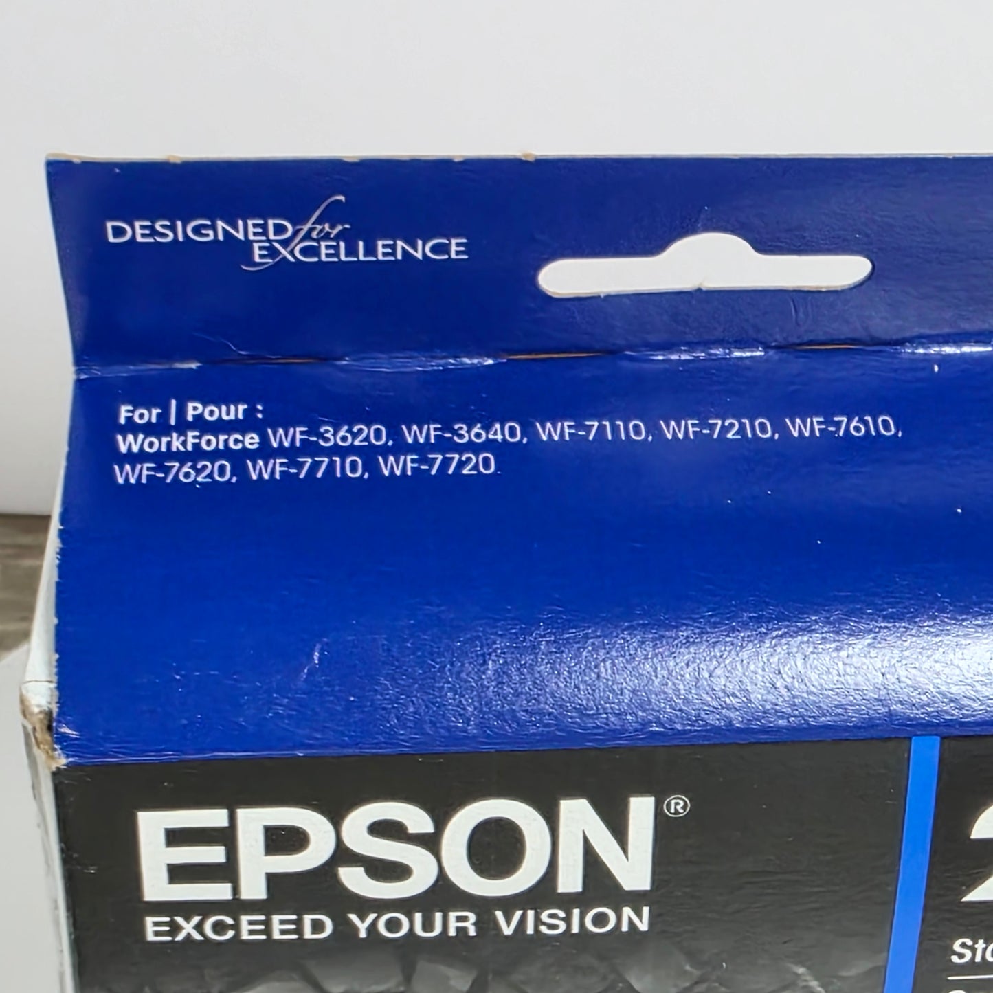 NIB New Epson 252 Standard Capacity DuraBrite Ultra Ink Cartridge Black 2 Pack