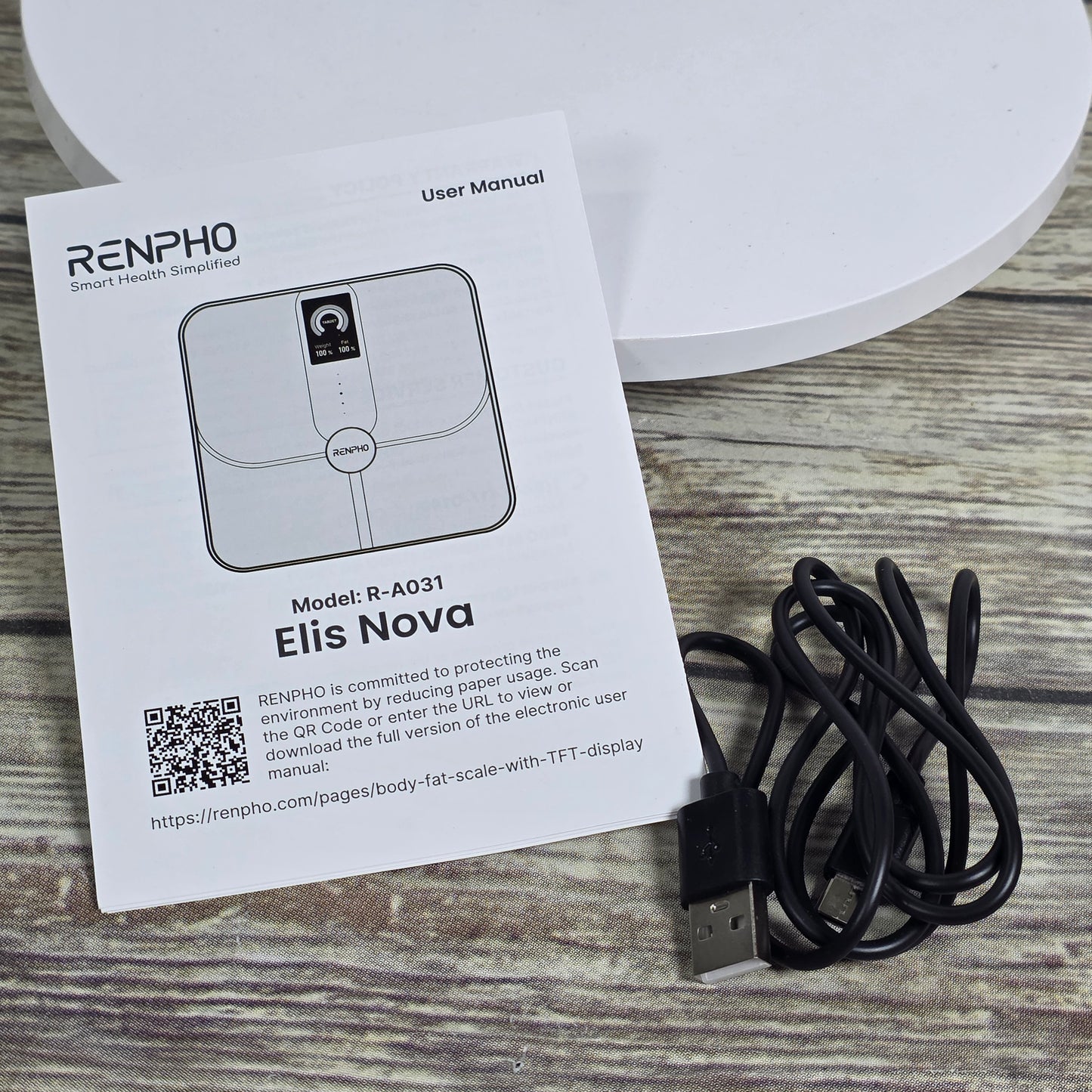 RENPHO ELIS NOVA Smart Body Scale Weight BMI Health Tracking