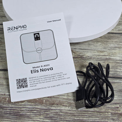 RENPHO ELIS NOVA Smart Body Scale Weight BMI Health Tracking