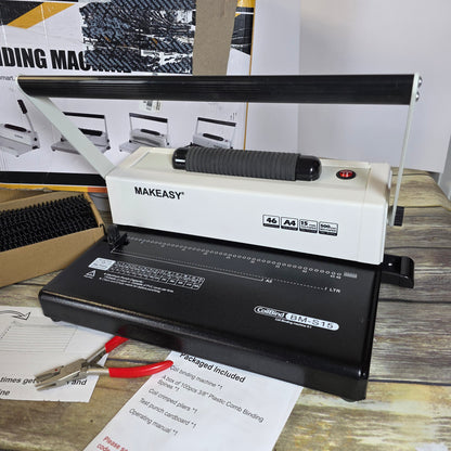 New MAKEASY Binding Machine CoilBind BM-S16
