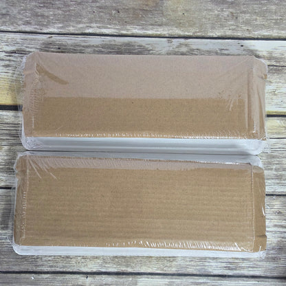 NIOB New 2 PCS White 4x12Inches Floor Vents