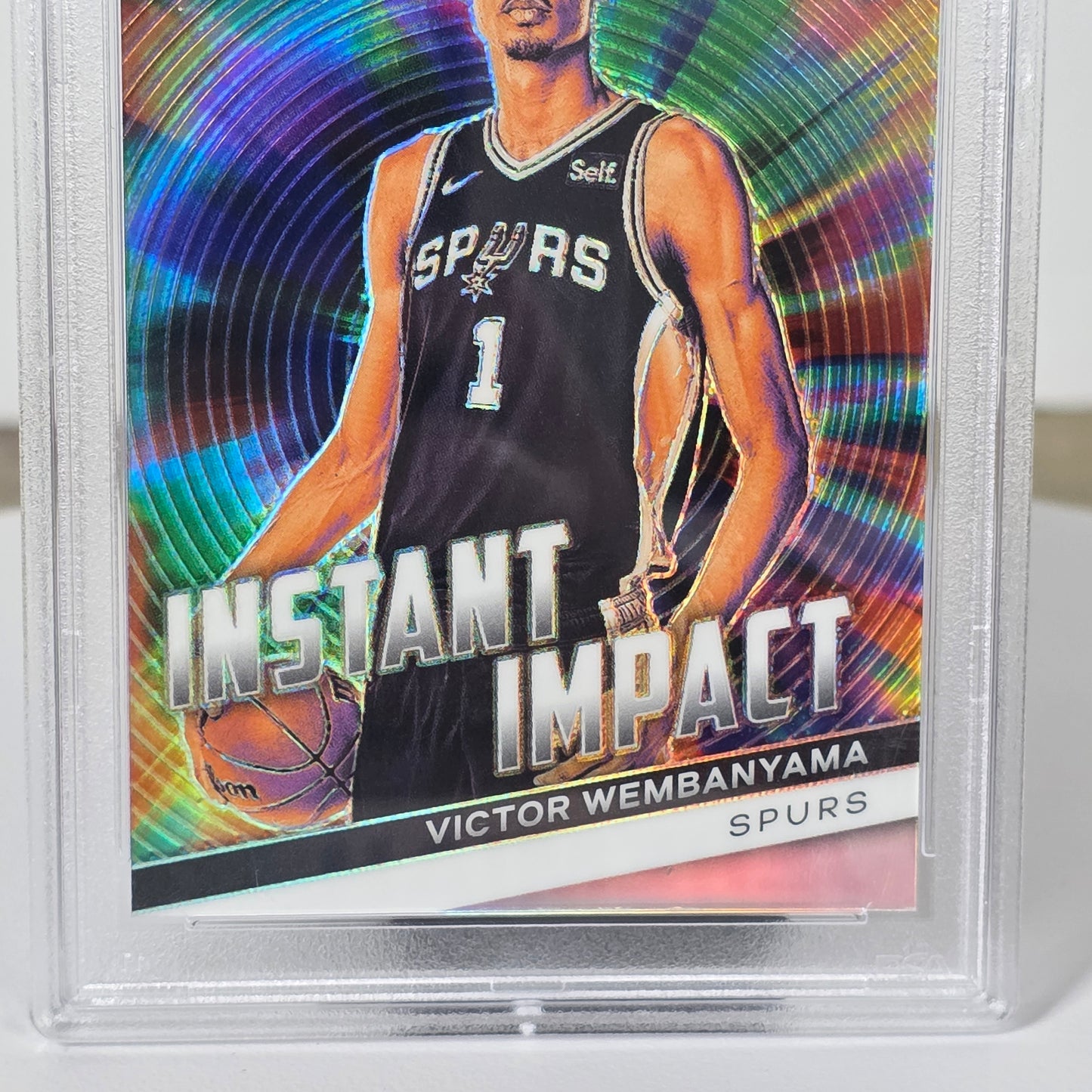 2023 PRISM Victor Wembanyama Instant Impact Silver Prism