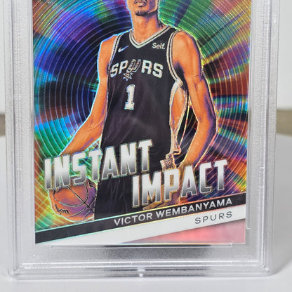 2023 PRISM Victor Wembanyama Instant Impact Silver Prism