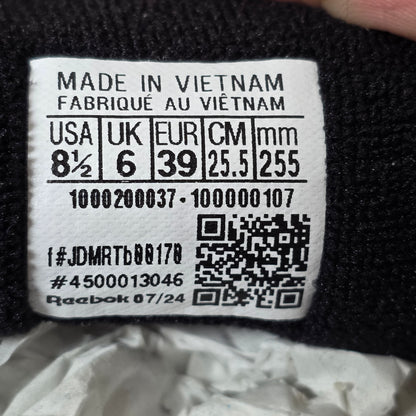 NIB Reebok Classic Women's Princess 8.5 Wide Black