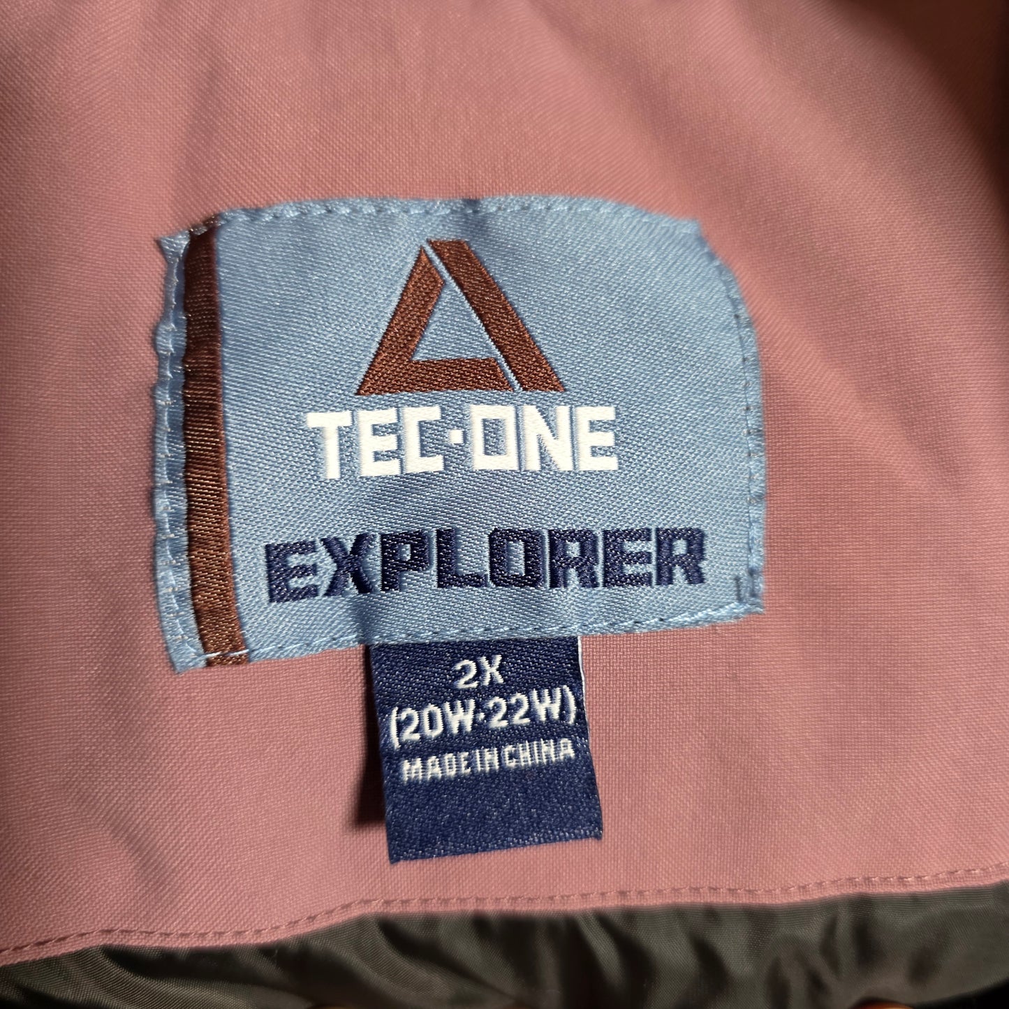 NWT New Women's TEC-ONE Explorer Ski/Snowboarding Jacket Pongee Lilac Purple 2X (20W-22W)