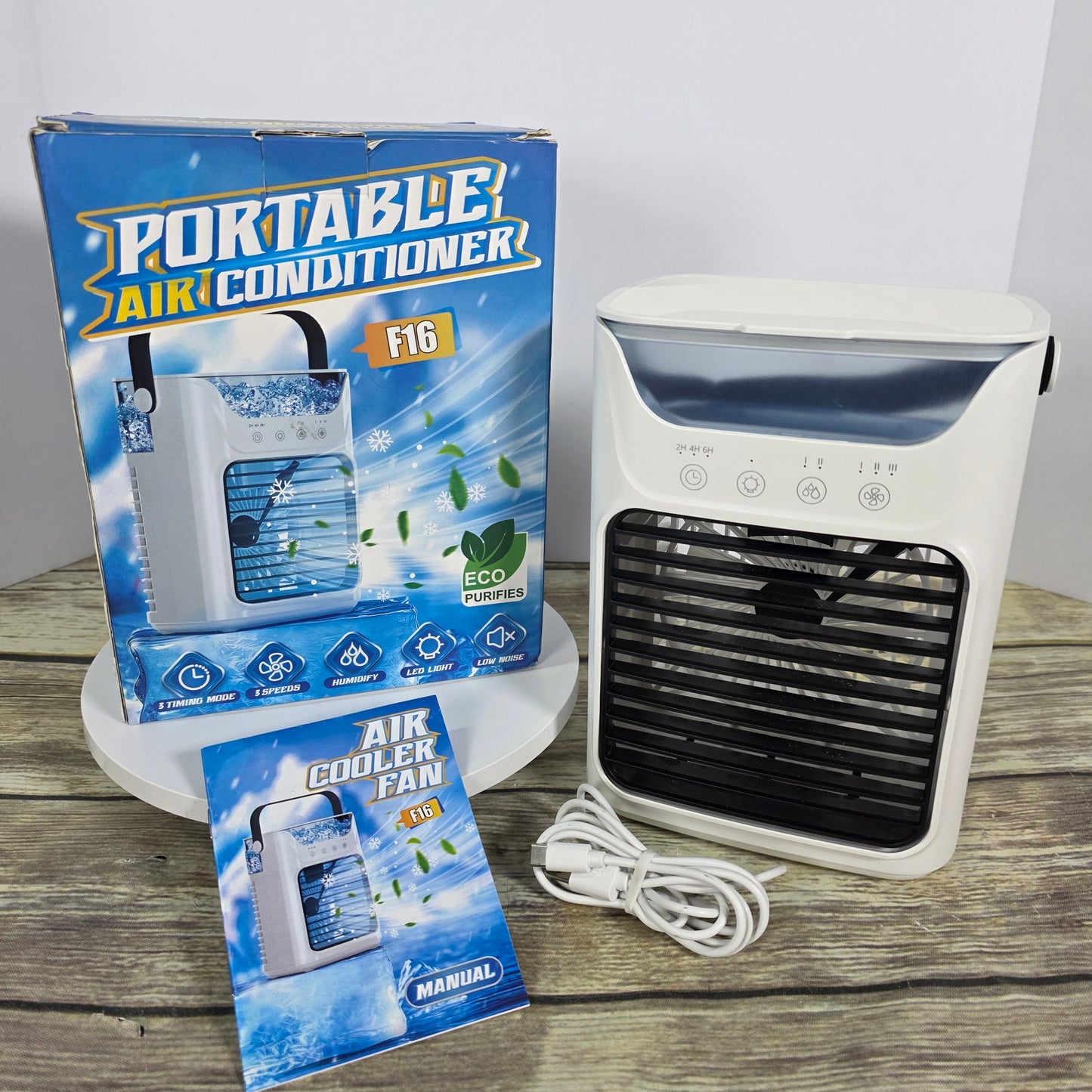 NIOB New Portable Air Conditioner Cooler F16