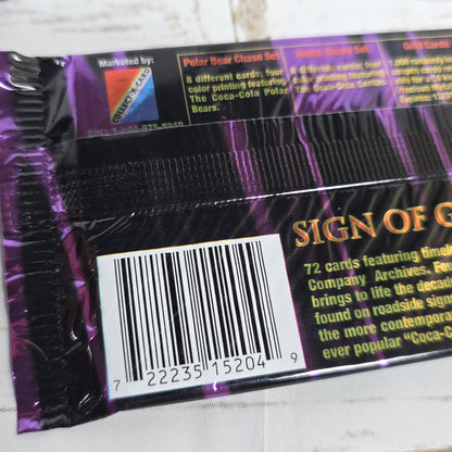 NIP New Set of 2 Coca-Cola Collectible Cards 8 Per Pack