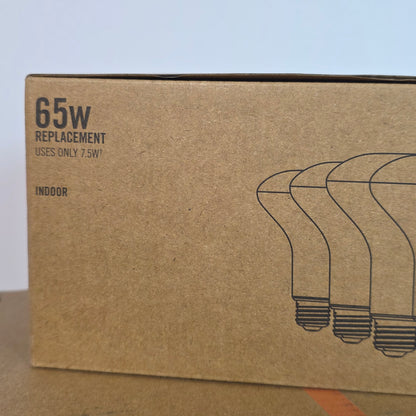 Lot of 3 New 6-Pack LED Technology 65W Replacement Soft White Bulbs