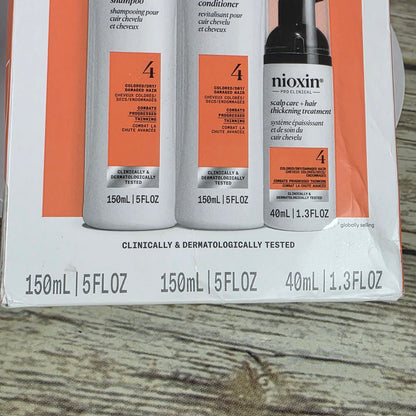NIOP New Nioxin Scalp Care - Hair Thickening System Shampoo Conditioner Thickening Treatment