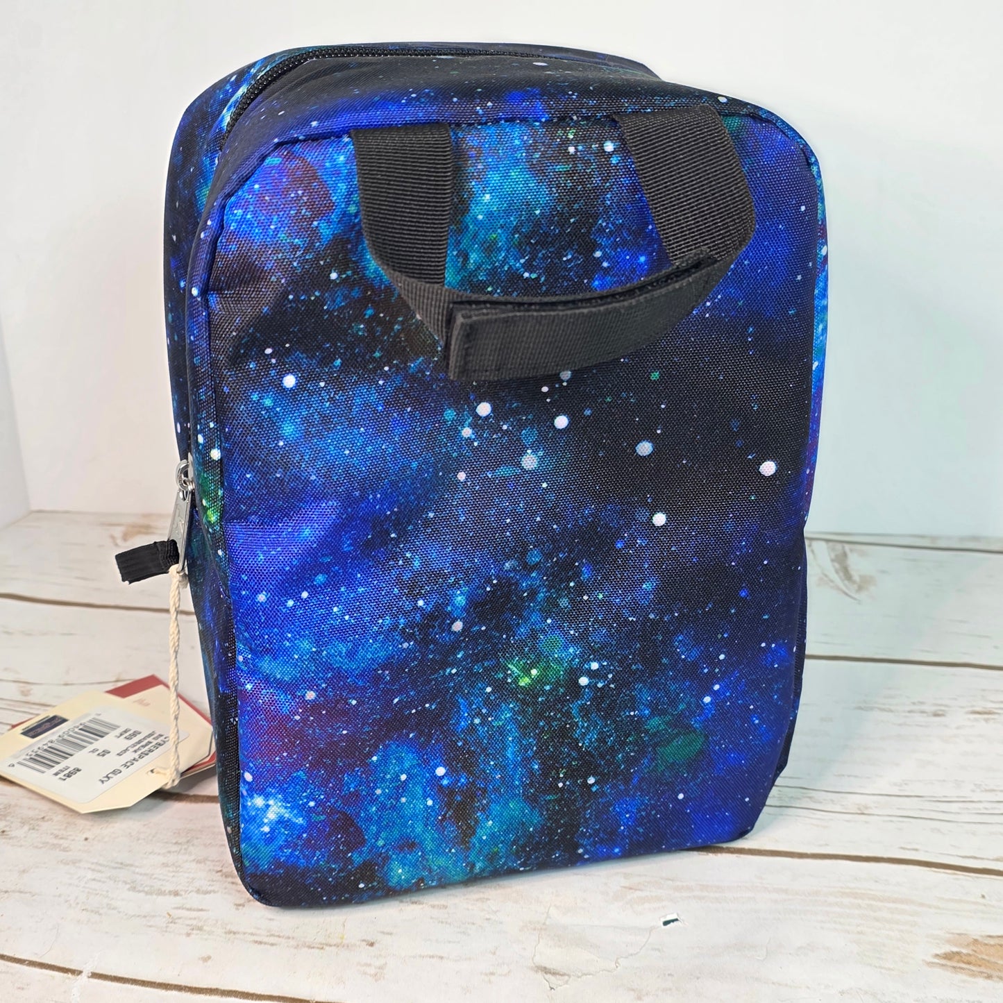 NWT New JANSPORT Mini Backpack Lunchbox Cyberspace Galaxy Big Break