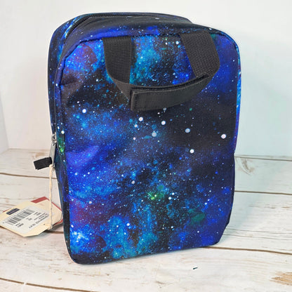 NWT New JANSPORT Mini Backpack Lunchbox Cyberspace Galaxy Big Break
