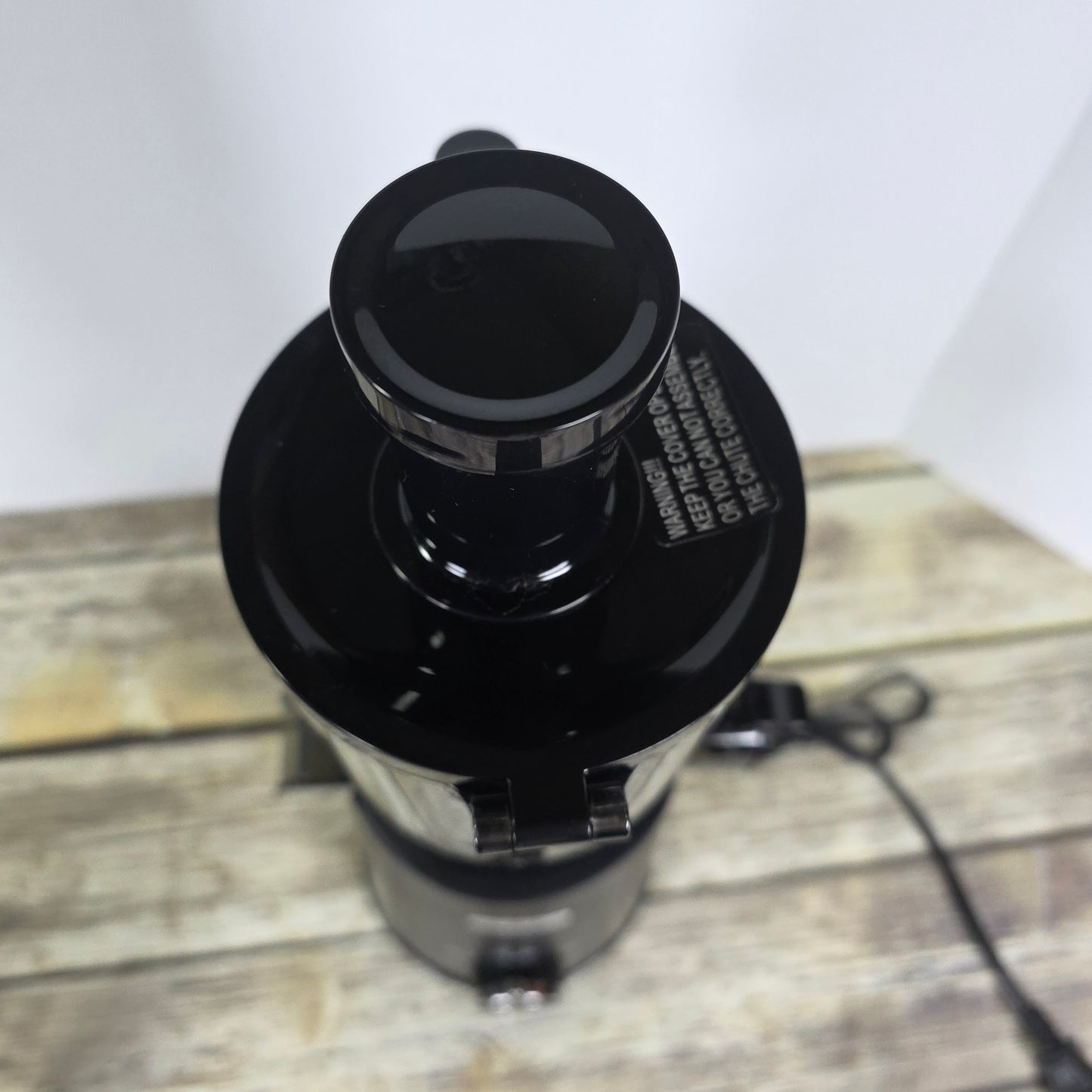 NIOB New Ecoself Big Mouth Slow Juicer Black SJ-050C