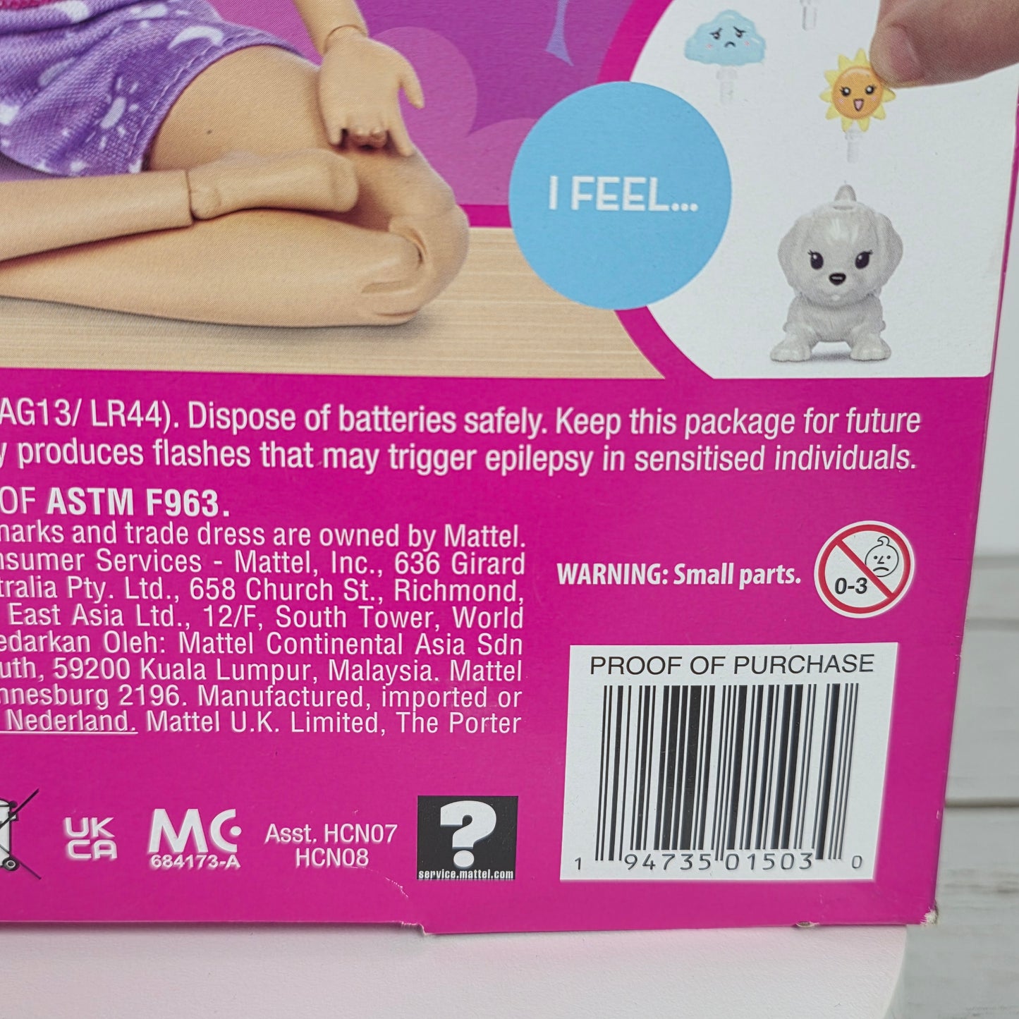 NIB New Poseable Rise & Relax Meditation Barbie Doll Blonde Self-Care Yoga Poses