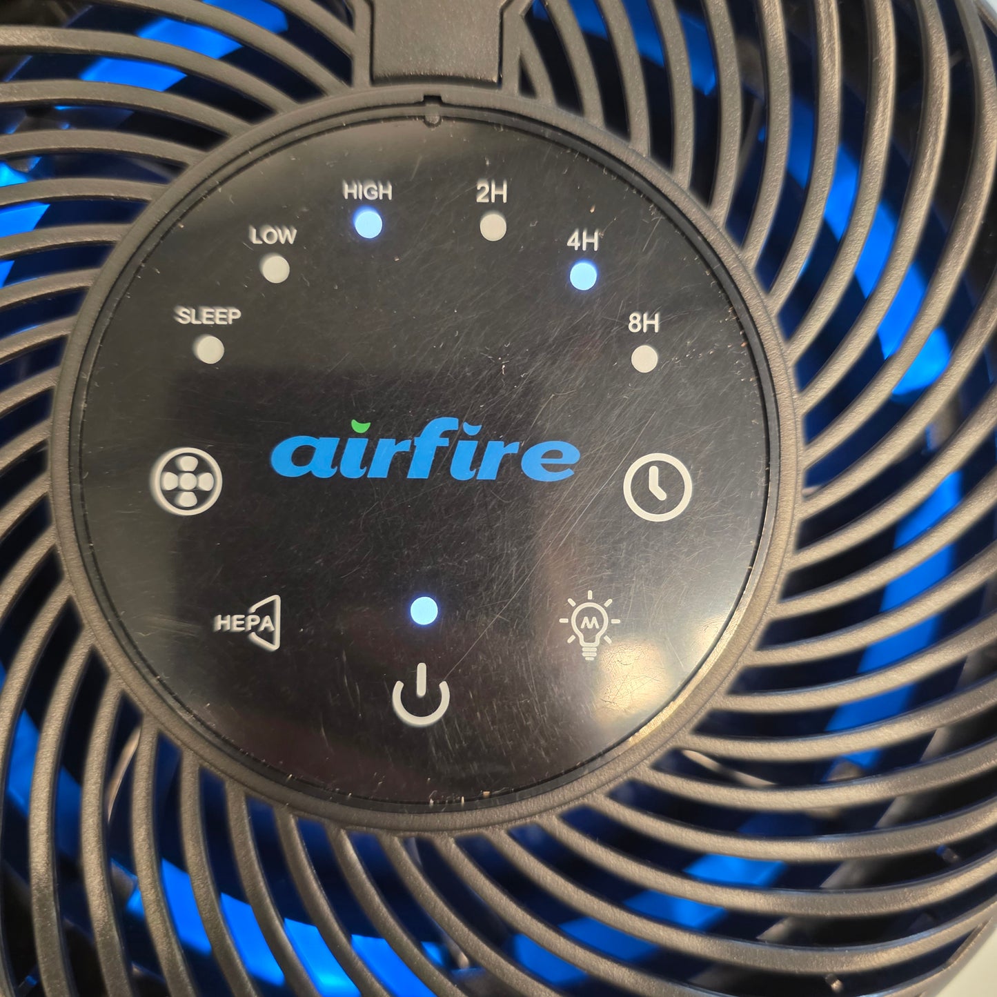 NEW AIRFIRE HEPA Air Purifier for Home 1300 Sq Ft Black Model AP201