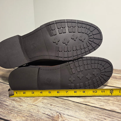 NIB New Goodfellow Men's Jerad Boots Gray Lace Up Shoes 098 00 6155