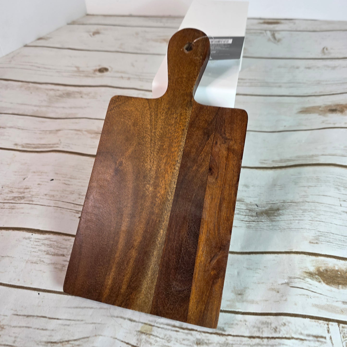 NWT New THRESHOLD Arjun Wood Serving Board Tray Cutting Board Style 10x5