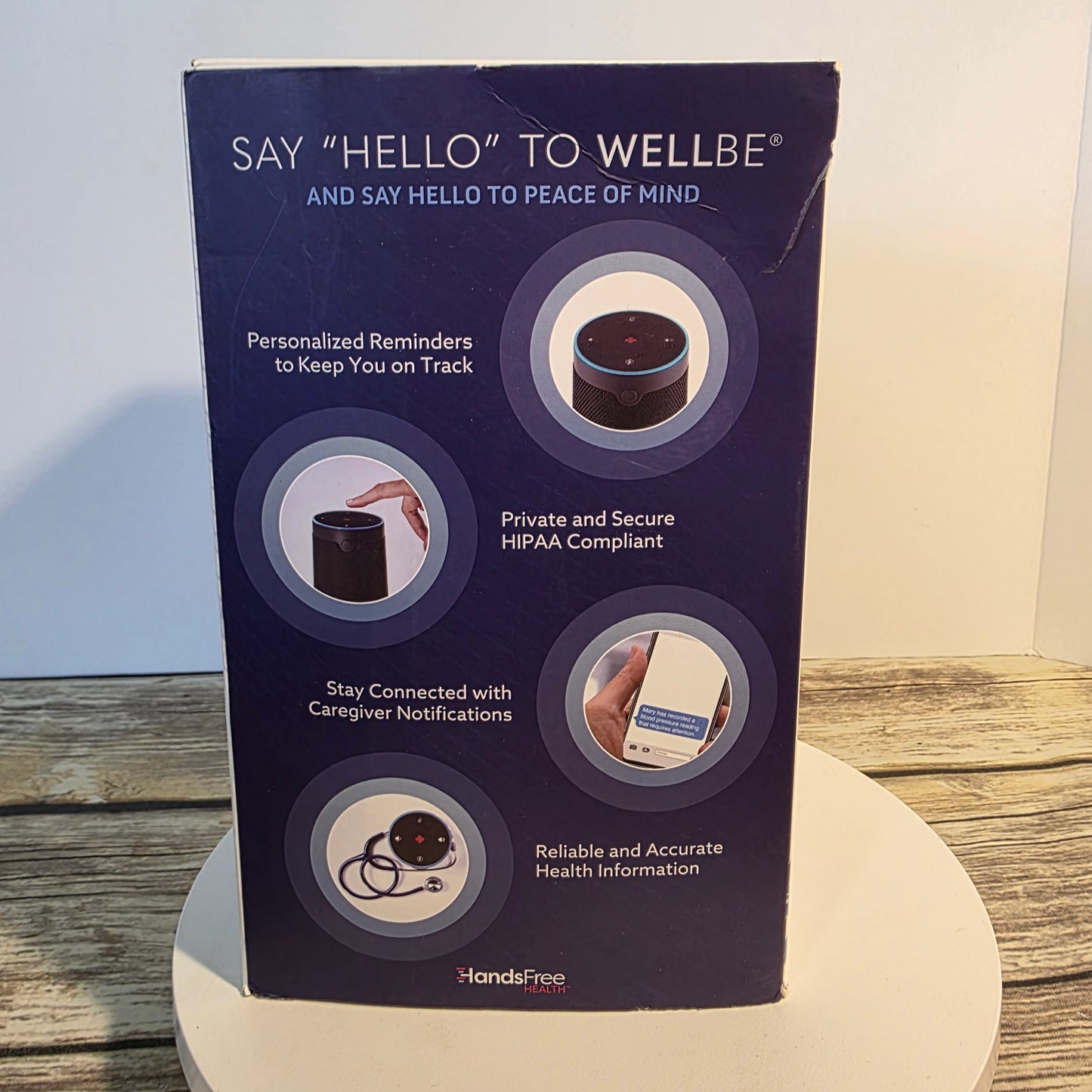 HandsFree HEALTH WellBe Voice-Enabled Virtual Health Assistant