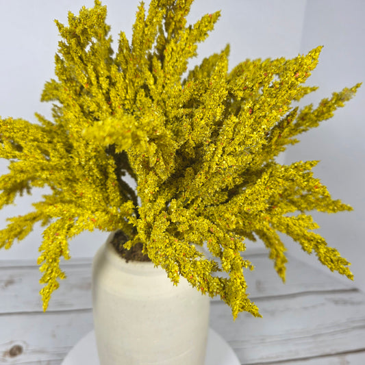 New Threshold Goldenrod Arrangement Yellow Gold Floral Vase