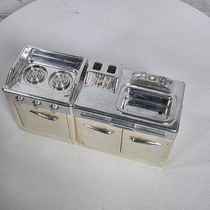Vintage 50s Club Hello Street Miniature Kitchen Counter Stove Sink  Epoch Co., LTD