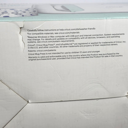 NIB New Cricut Mug Press Heat Press Sealed 2007804