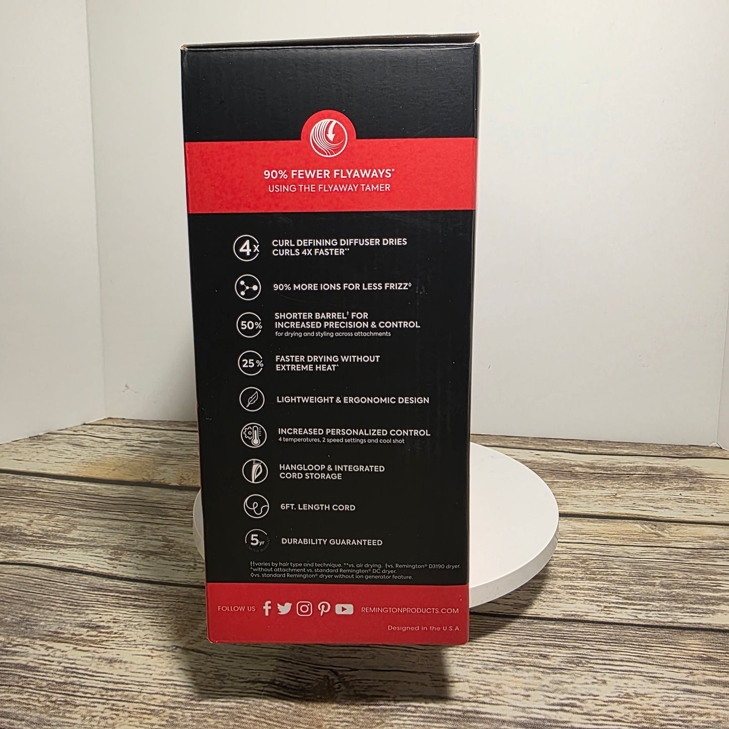 NIOB New REMINGTON One Multi-Style Hair Dryer D31A Black