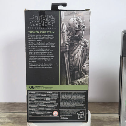 Set of 3 NIB New Star Wars The Black Series Action Figures-Pyke Soldier, Tusken Chieftain,Ezra Bridger