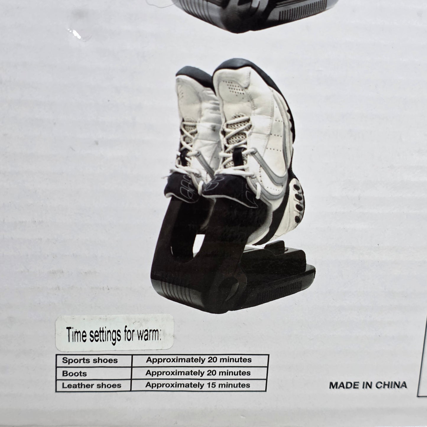 NIB New Mandelio Portable Electric Shoe Glove Boot Dryer Rack