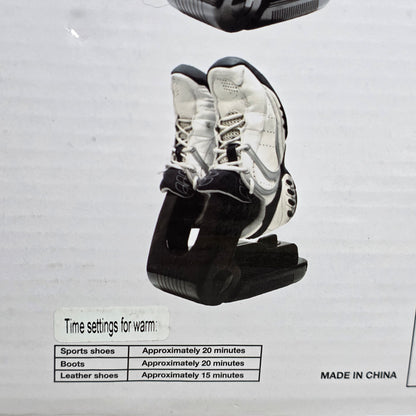 NIB New Mandelio Portable Electric Shoe Glove Boot Dryer Rack