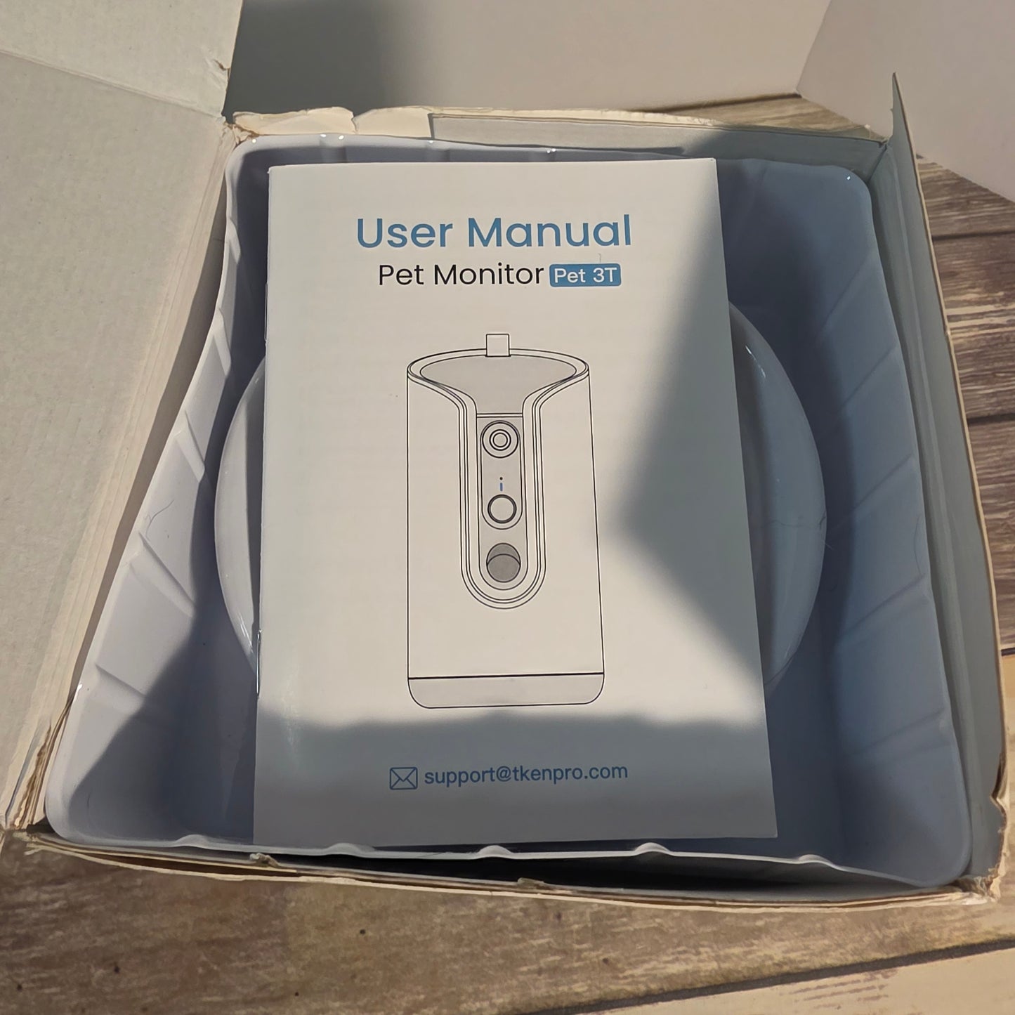 NIOB New TKENPRO 2-Way Audio Pet Camera with Treat Tossing with Night Vision