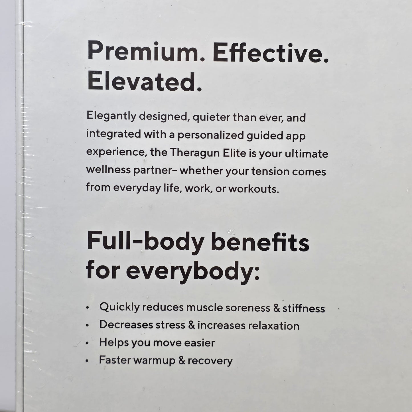 NIB New TheraGun Elite Smart Percussive Therapy Device Massager