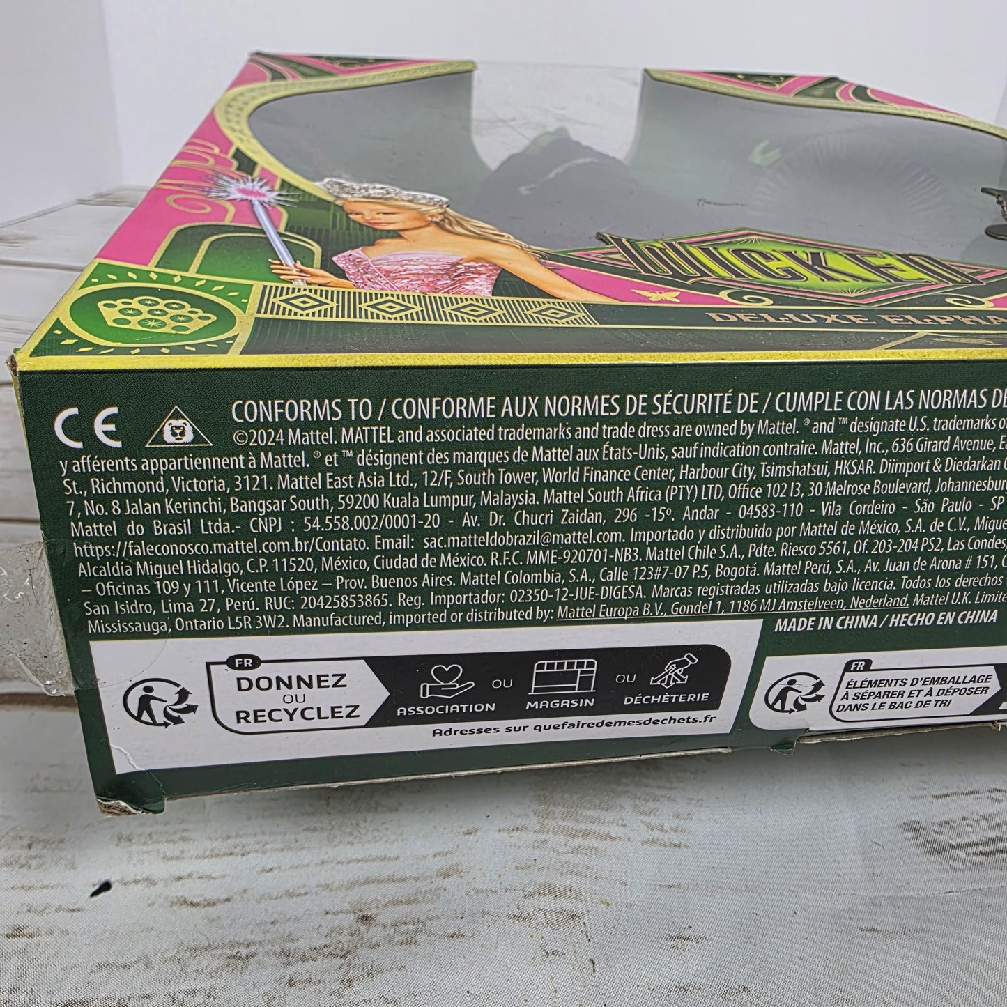 New WICKED Deluxe Elphaba Figure Barbie Doll .com Version