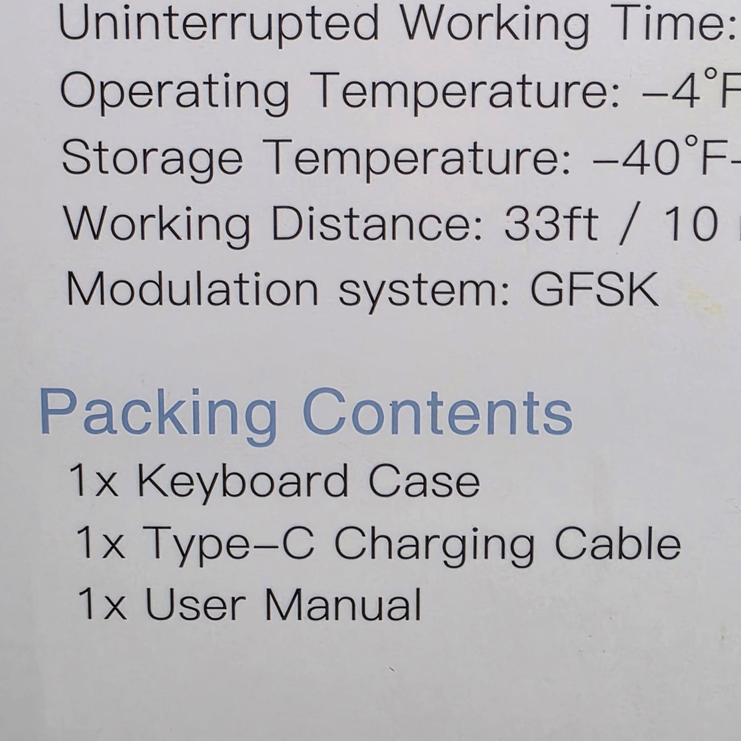 NIB New Funbiz Wireless Magnetic Keyboard Case Compatible with IPad 7,8,9 and iPad Air 3/pro 10.5in