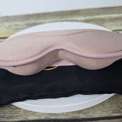 BeHoomi Sleep Mask w Ear Plugs Pink