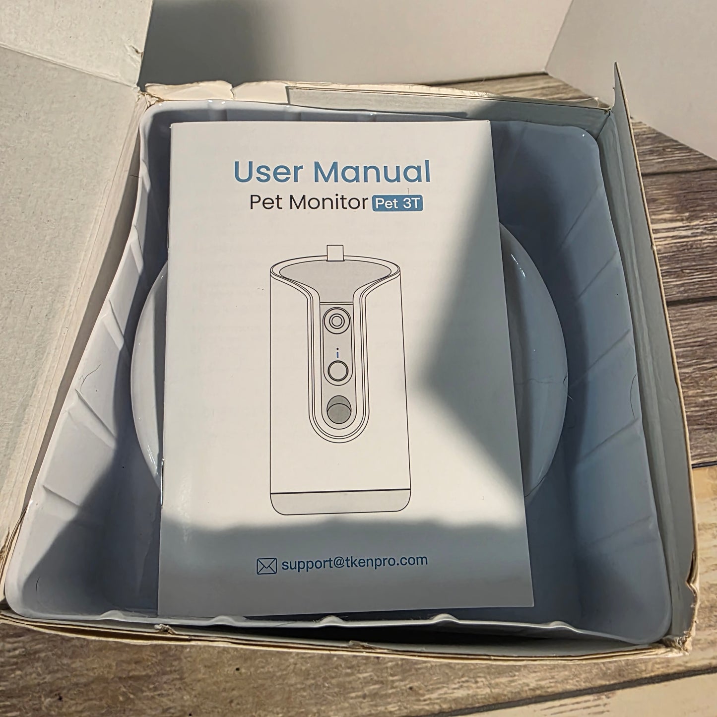 NIOB New TKENPRO 2-Way Audio Pet Camera with Treat Tossing with Night Vision