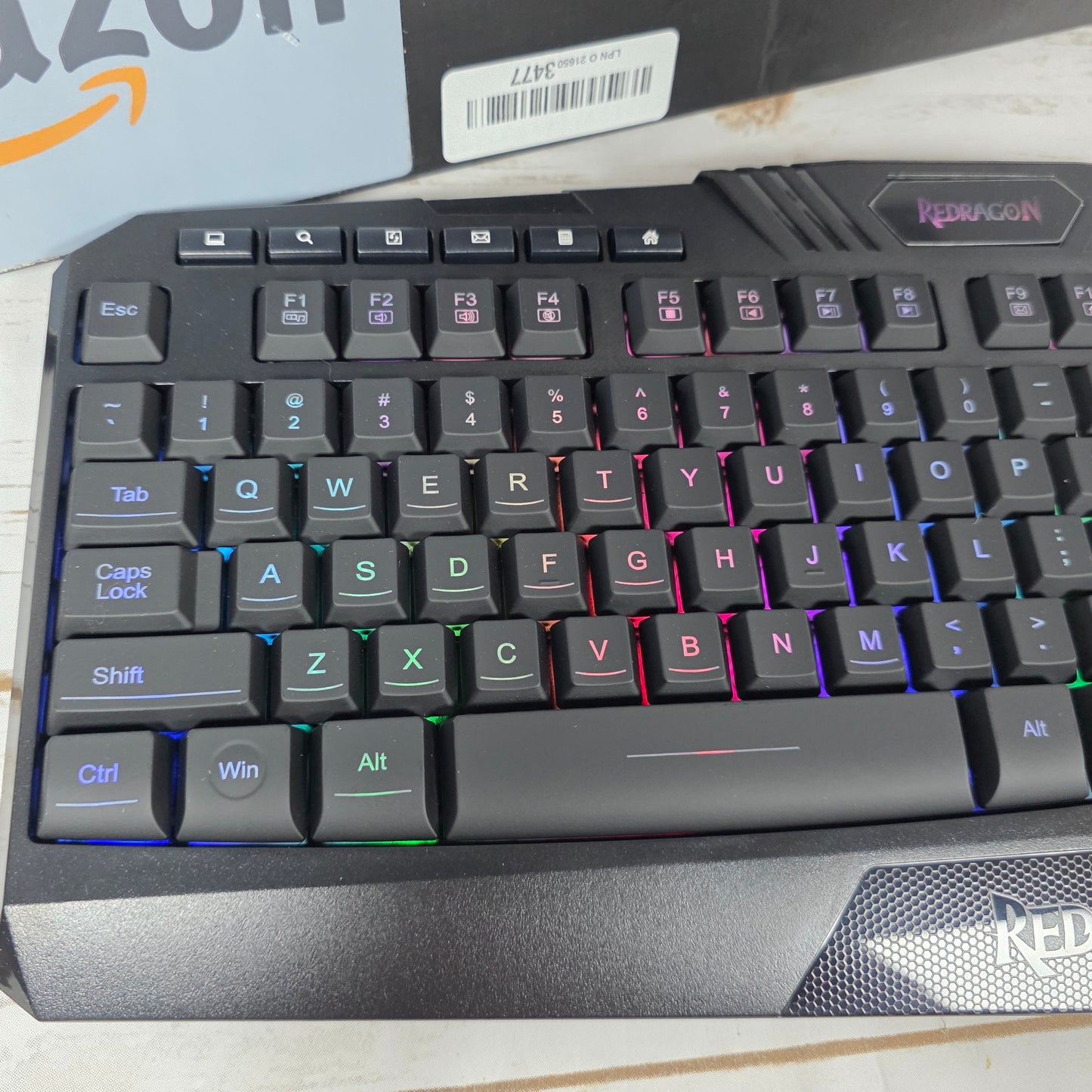 NIOB New Red Dragon S101 Gaming Keyboard + Mouse Combo Set S101-3