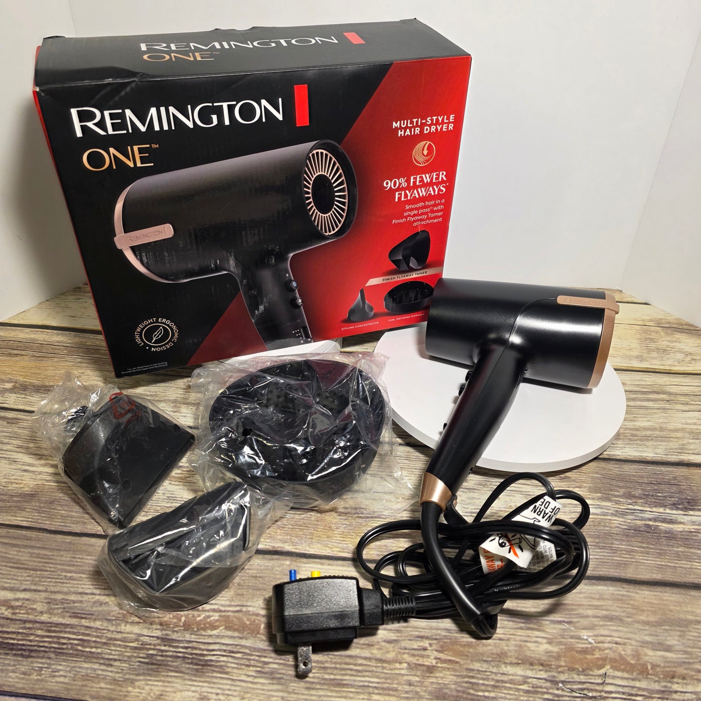 NIOB New REMINGTON One Multi-Style Hair Dryer D31A Black