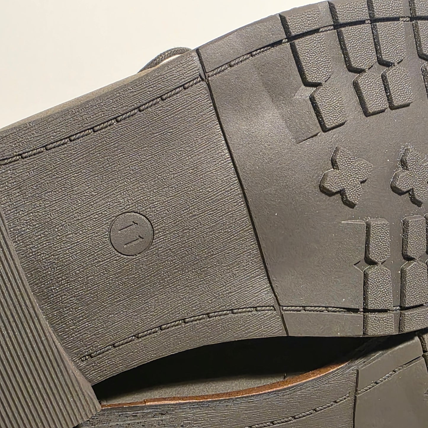 NIB New Goodfellow Men's Jerad Boots Gray Lace Up Shoes 098 00 6155