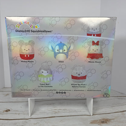 NIB New Disney Squishmallows Disney100 Set of 5