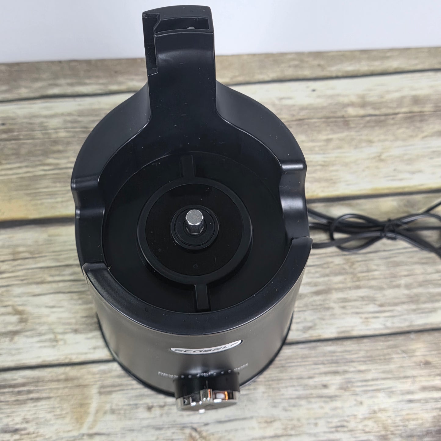 NIOB New Ecoself Big Mouth Slow Juicer Black SJ-050C