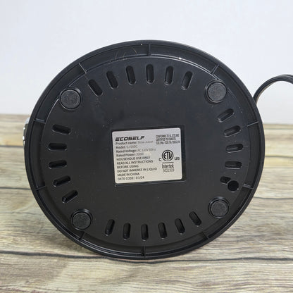 NIOB New Ecoself Big Mouth Slow Juicer Black SJ-050C