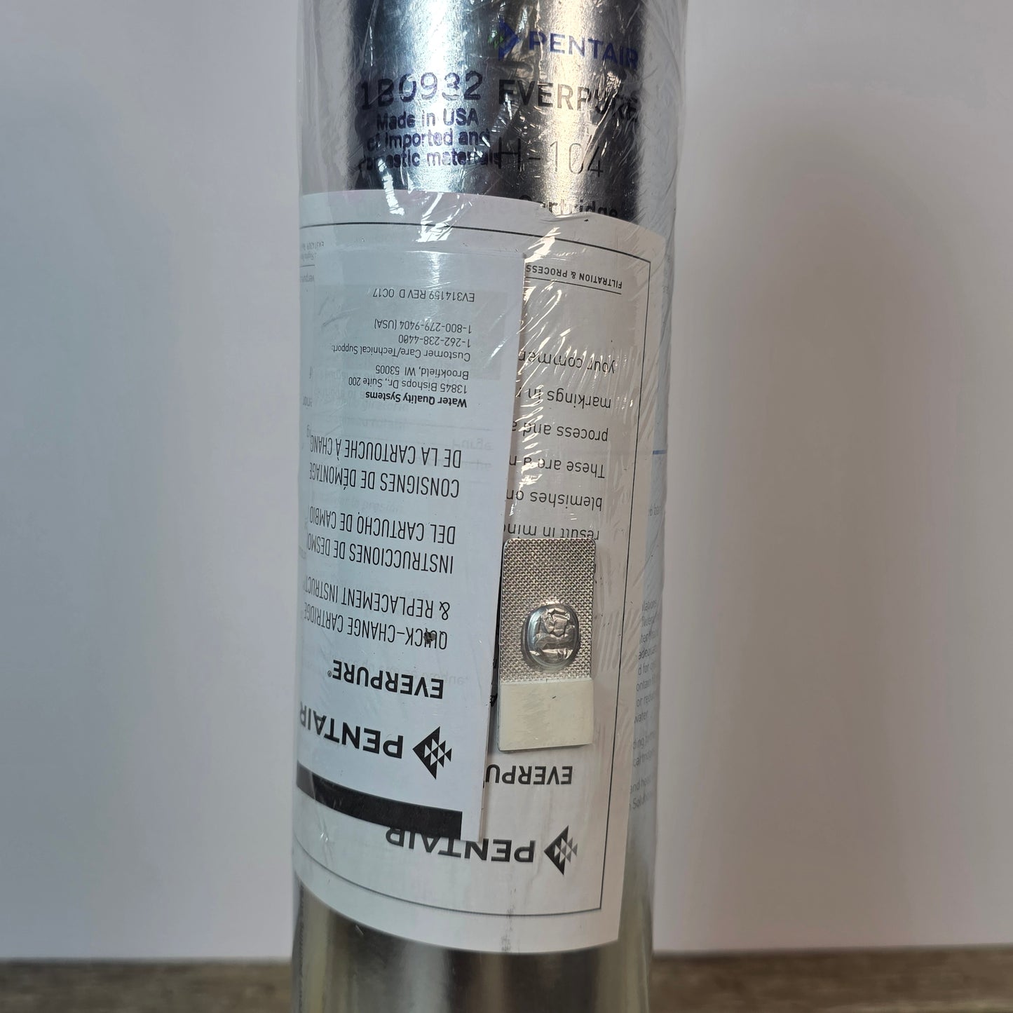 New PENTAIR EVERPURE Quick Change Cartridge H-104 Exclusive Micro-Pure