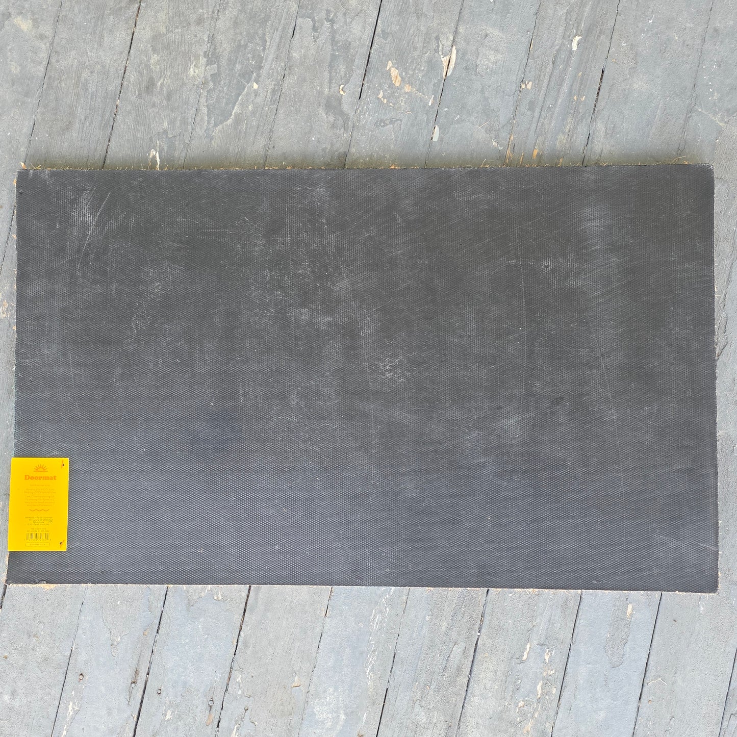 NWT New Cute Sun Squad Doormat Sun's Out Bun's Out Dog 18x30"